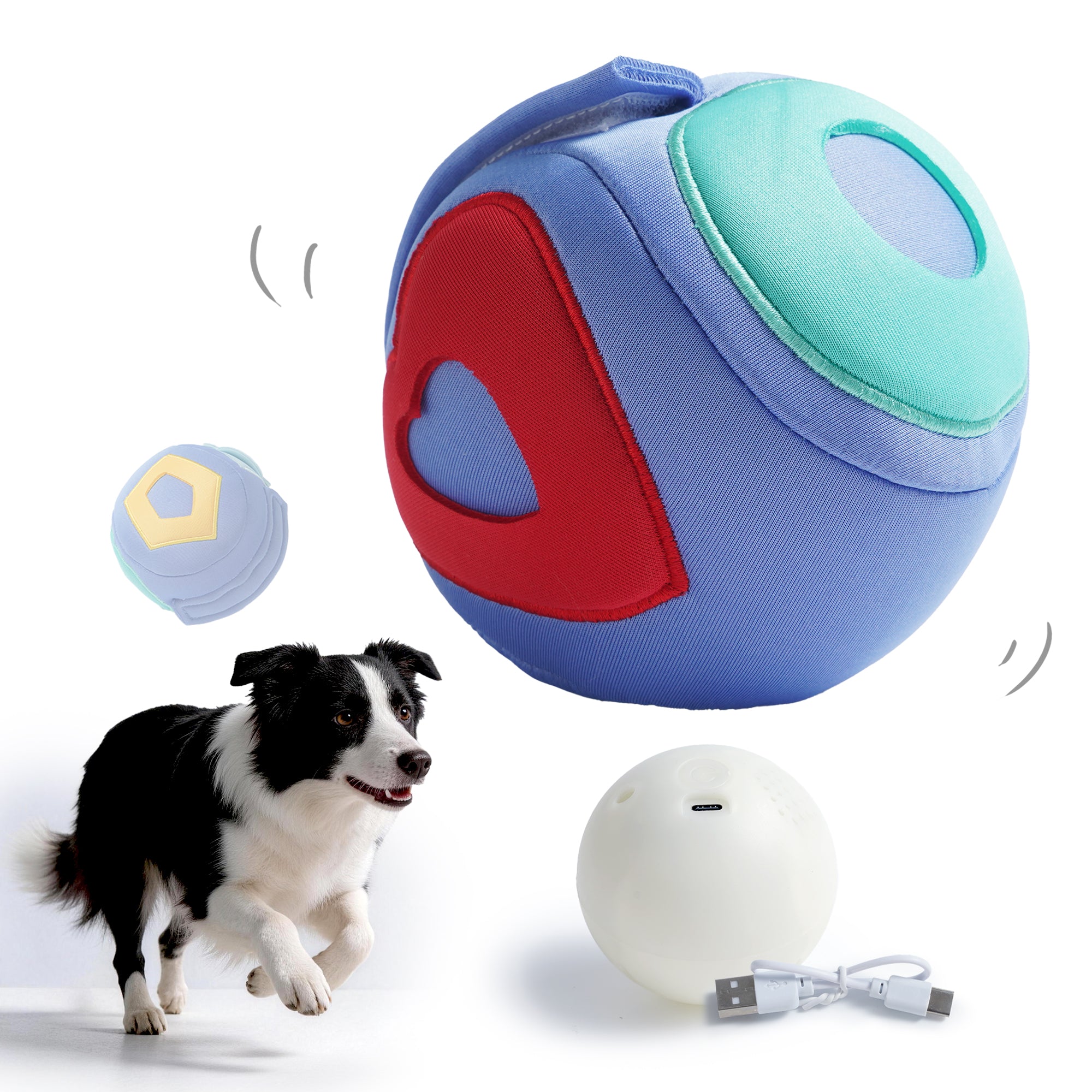 Bouncing Ball Interactive Dog Toy