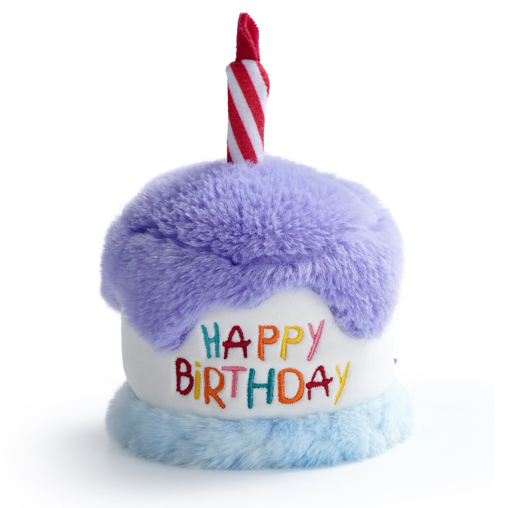 Dog Squeaky Birthday Cake Toy