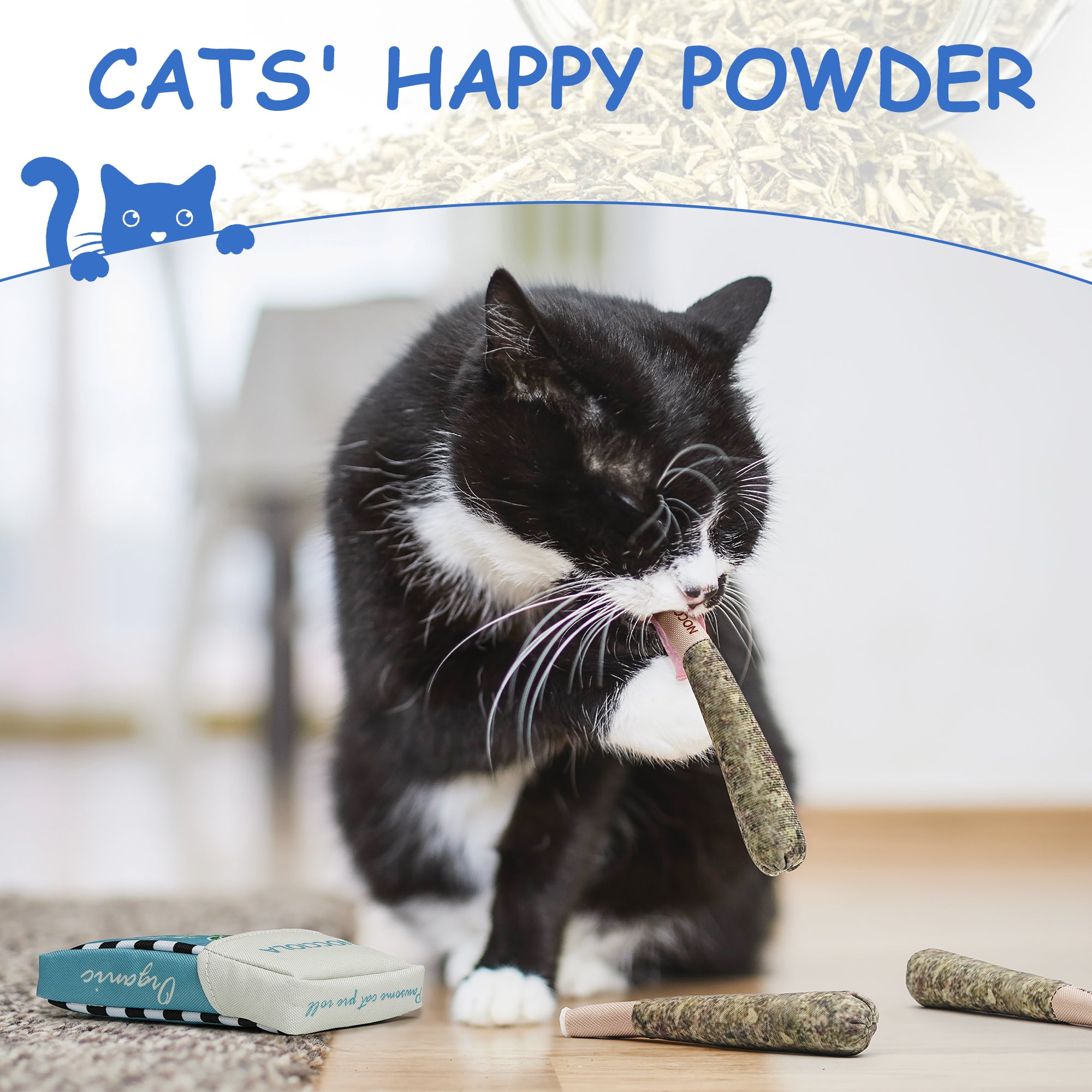 Nocciola 3 Pack Catnip Toys for Cats