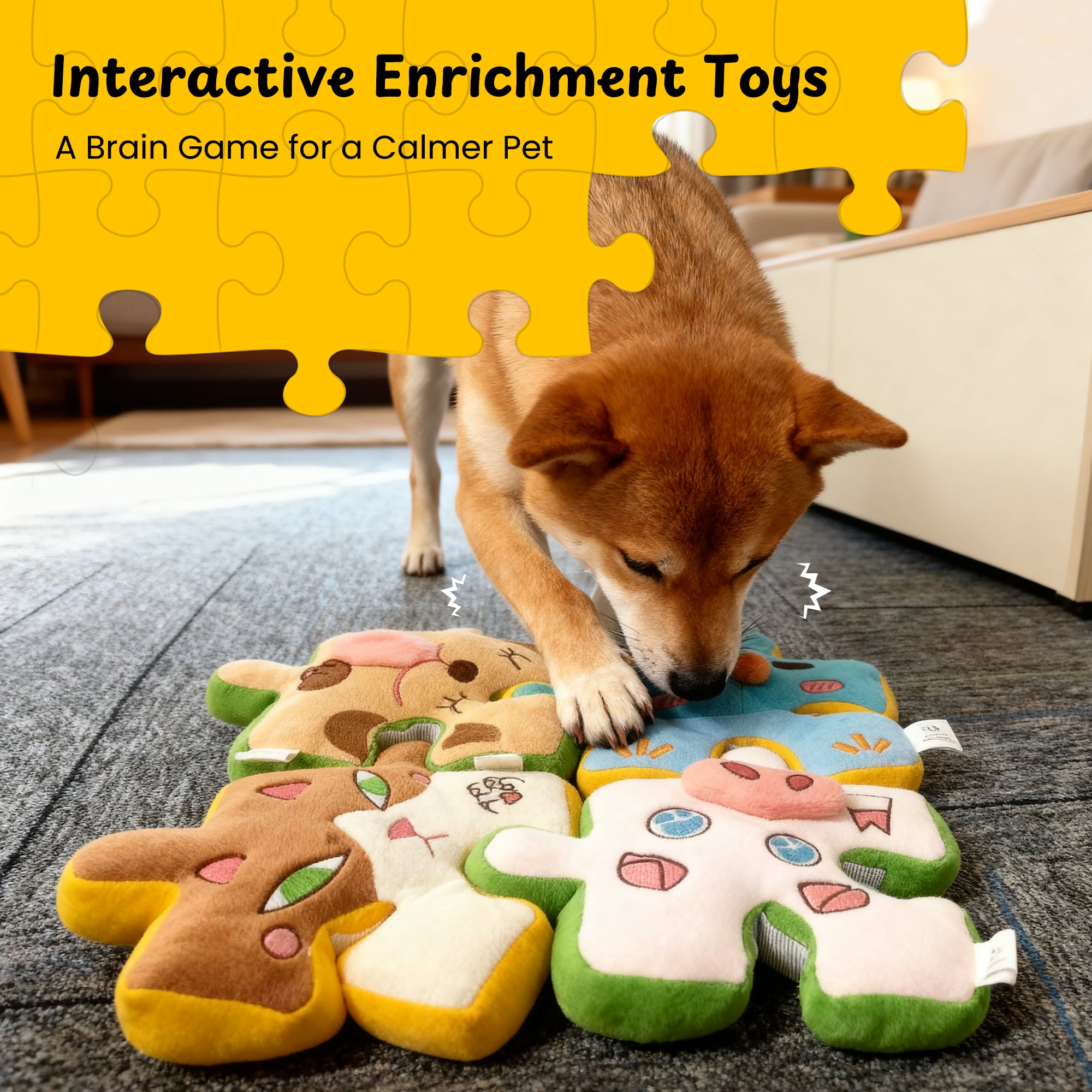 4-in-1 Tearable Rip Pull Apart Plush Toy