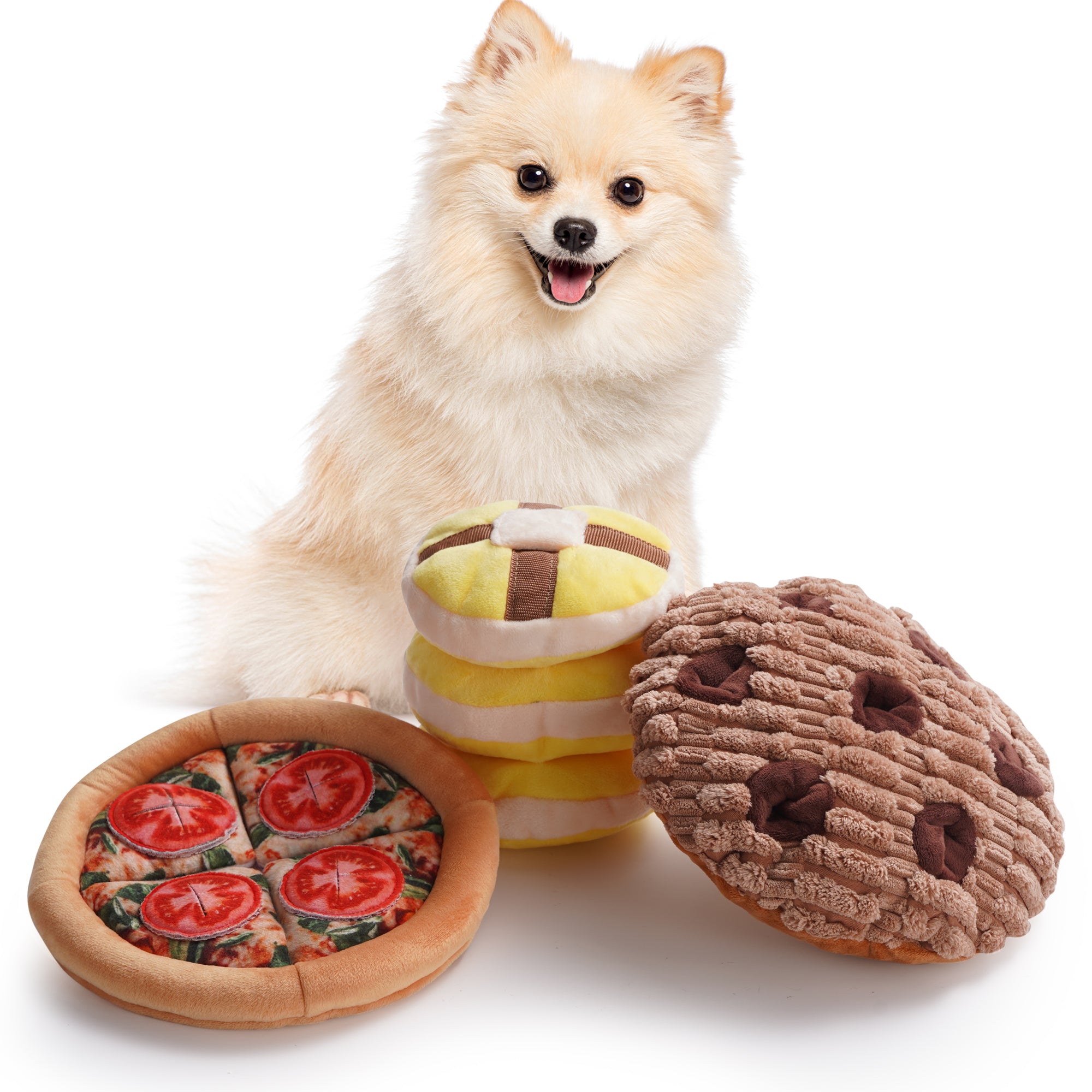 Nocciola 3 Pack Hide and Seek Food Dog Toys
