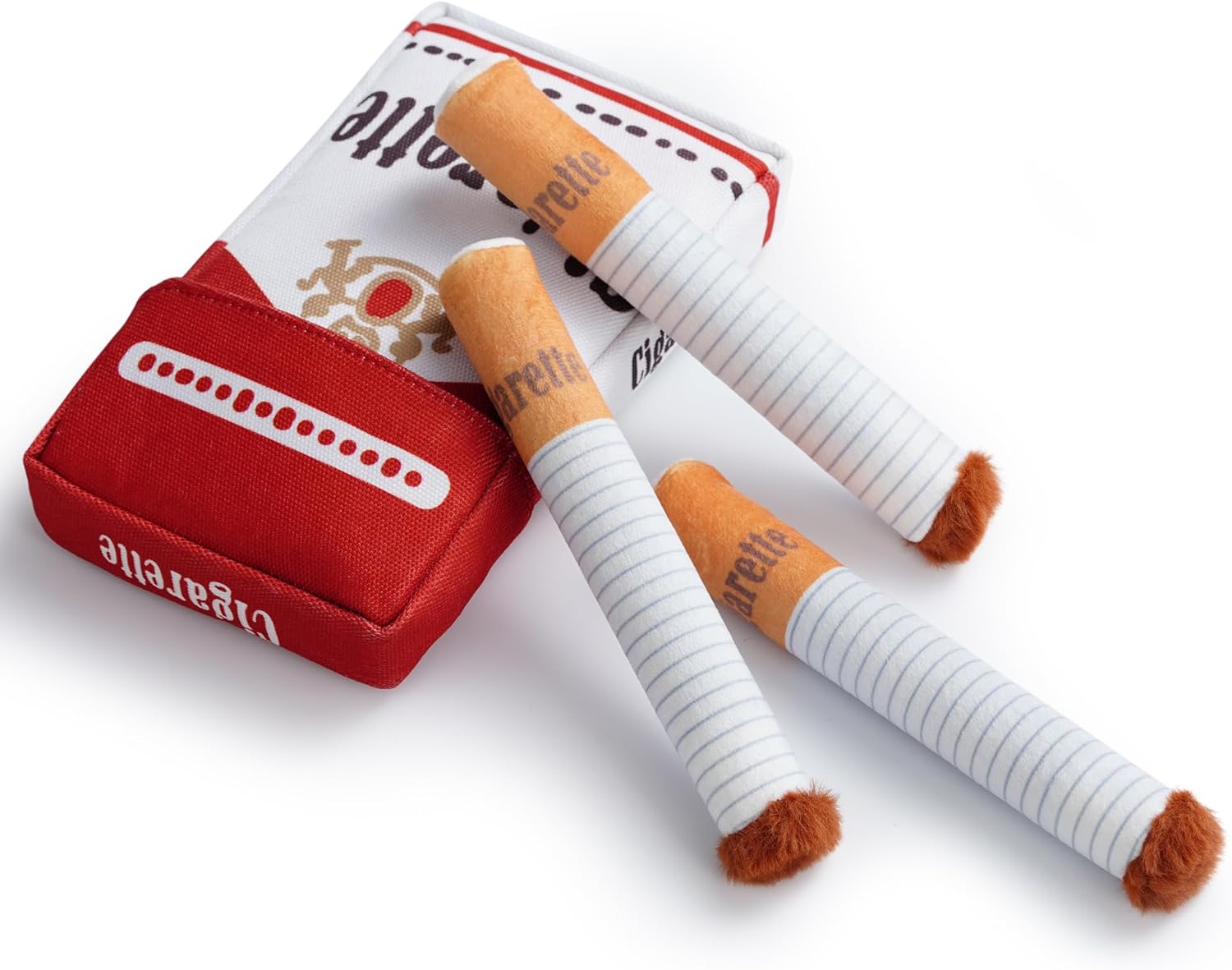Nocciola 3 Packs Puff Stick Toys with a Box (Giggle/Squeaky)