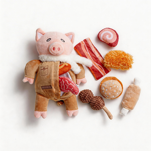 Nocciola Stuffed Pig Dog Toys | Nocciola Pet Toys