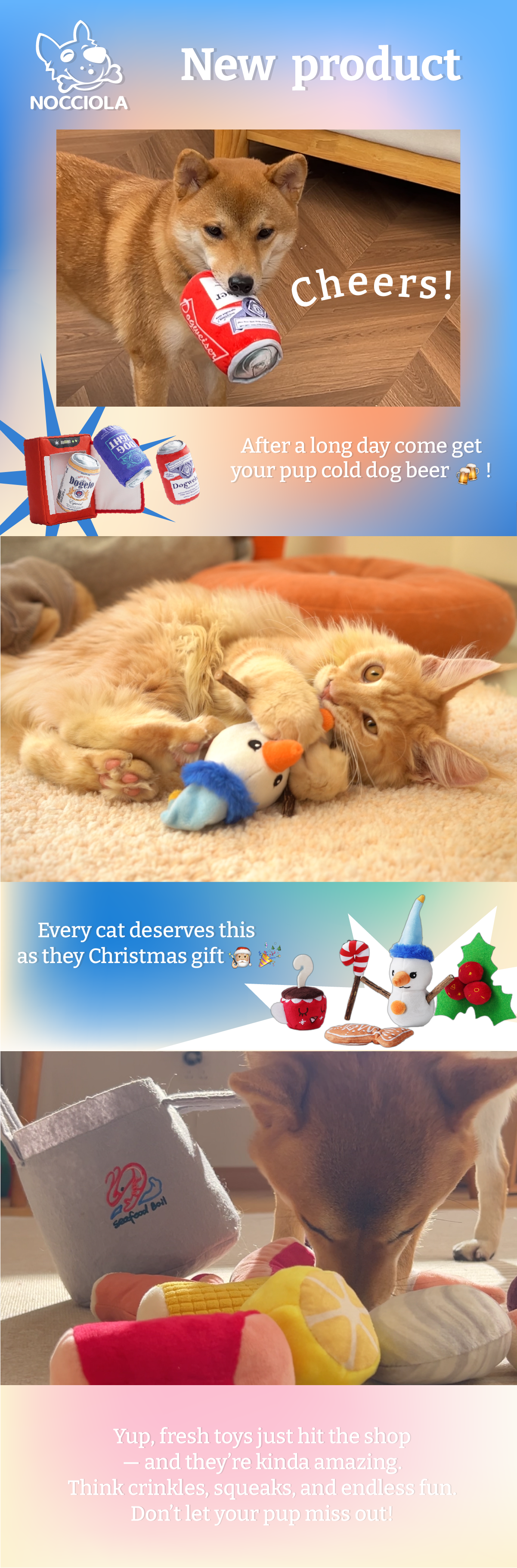 Santa came early… for your pets! 🎁🐶🐱