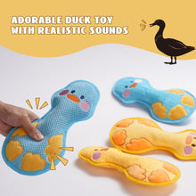 画像をギャラリービューアに読み込む, Durable Duck Squeaky Dog Toy for Aggressive Chewers

