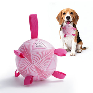 Nocciola Magic Pup Soccer Ball with Straps Dog Toy - Size Chart | Nocciola Pet Toys