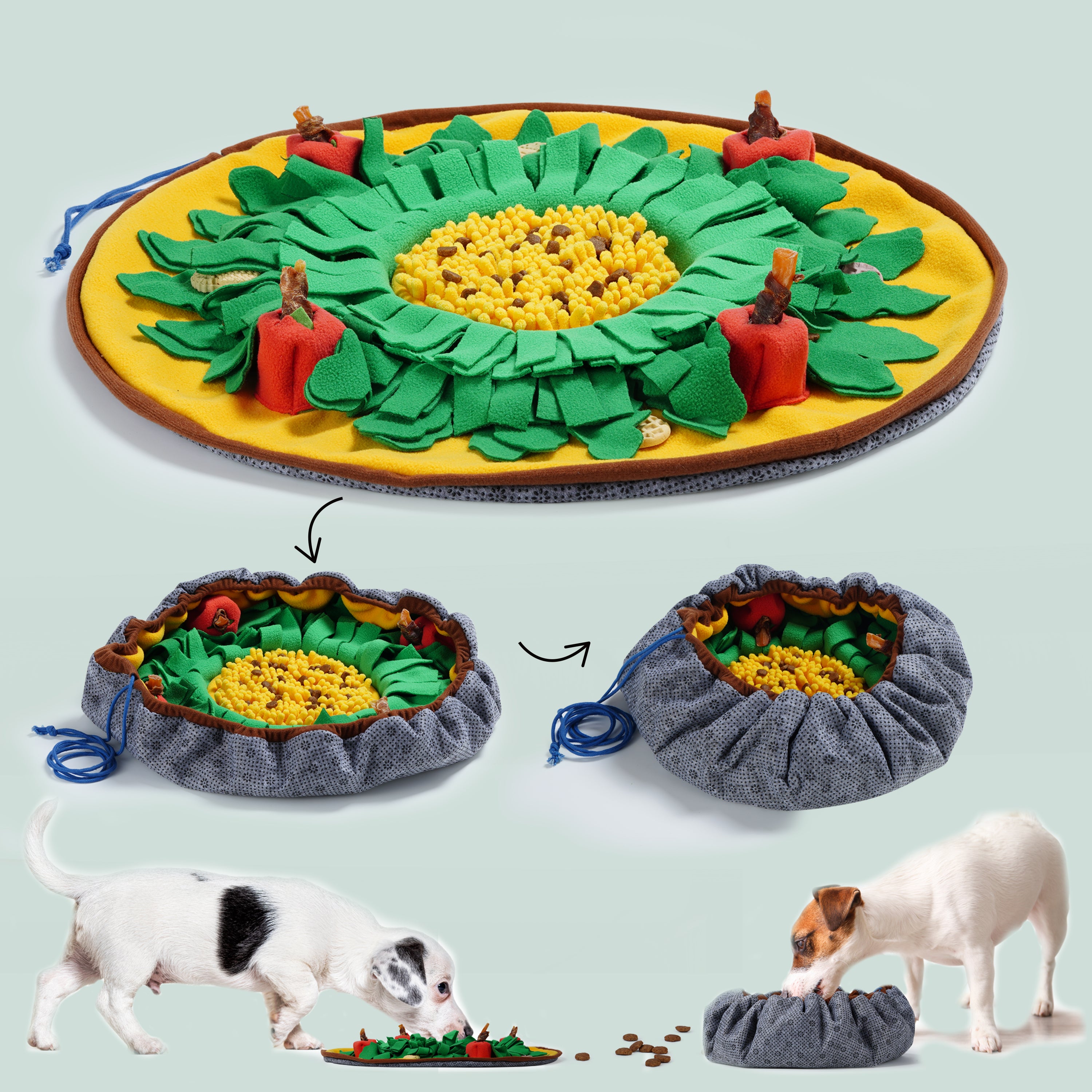 Snuffle feeding mat for dog Nocciola Dog Snuffle Feeding Mat – Nocciola.fun