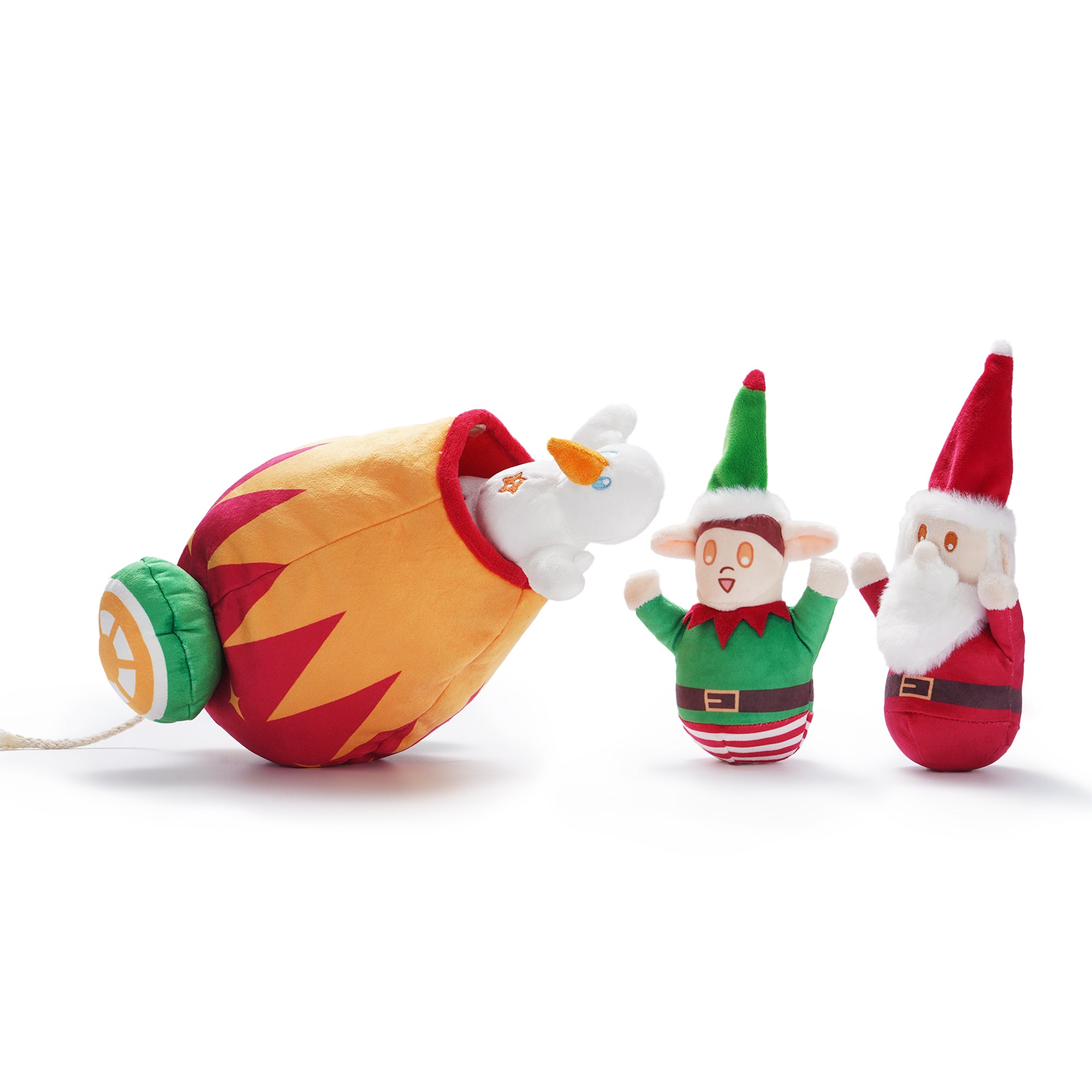 Nocciola 4 in 1 Christmas Theme Hide and Seek Dog Toy