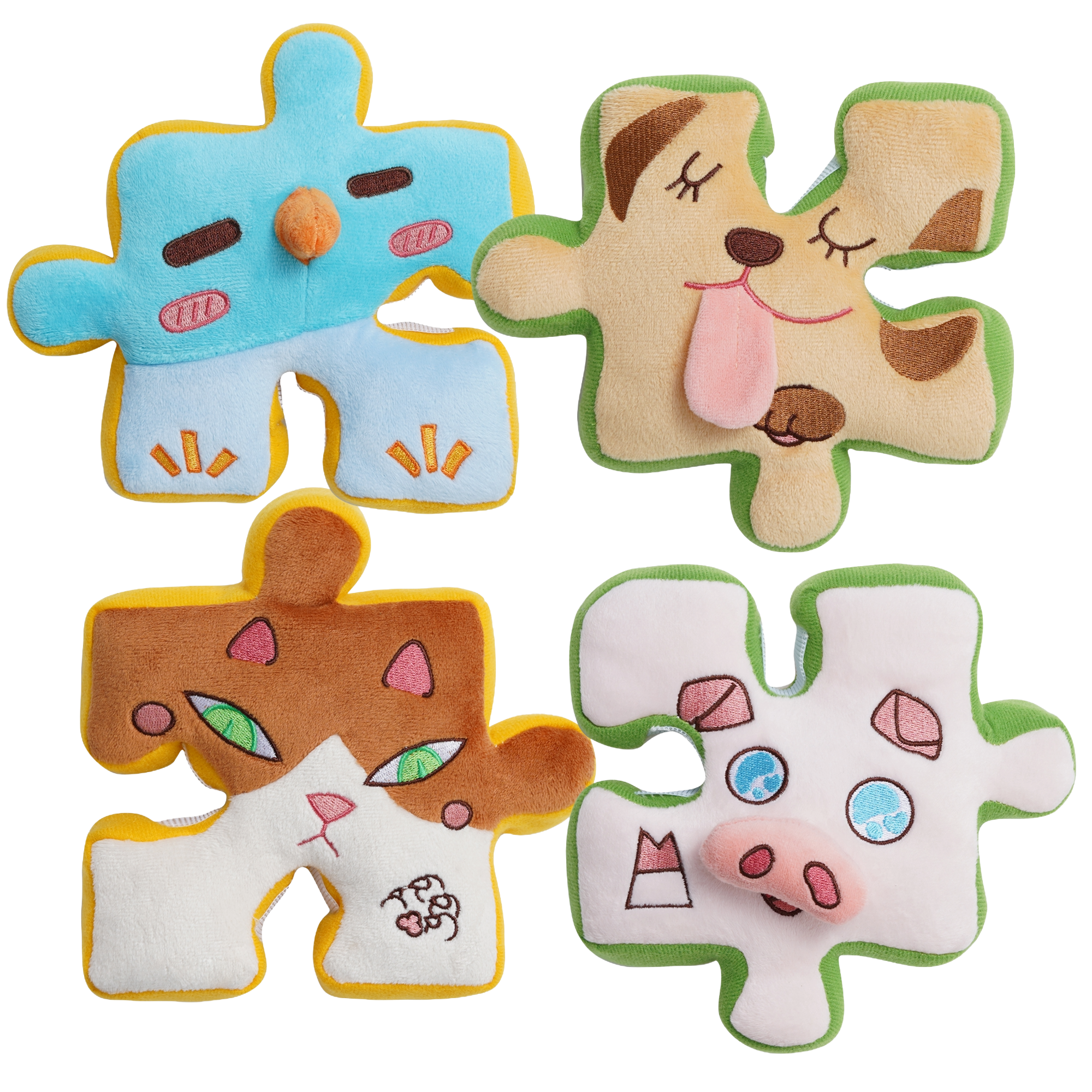 4-in-1 Tearable Rip Pull Apart Plush Toy
