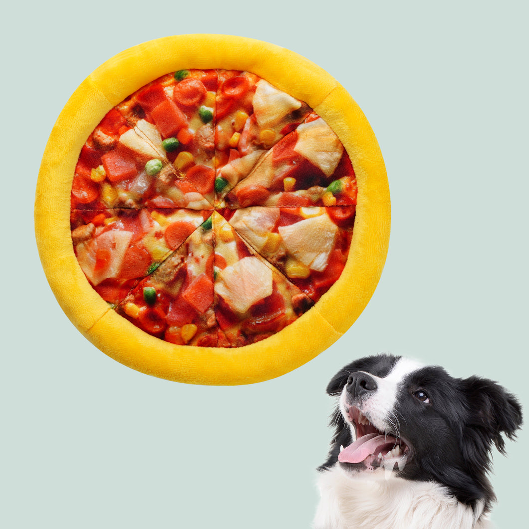 Nocciola Pizza Dog Puzzle Toy, Hide and Seek Dog Toys