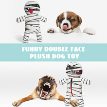 Load image into Gallery viewer, 9-in-1 Stuffed Plush Squeaky Dog Toys, Mummy Body

