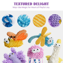 Load image into Gallery viewer, Nocciola 5 Packs Chenille Fabric Cute Plush Durable Stuffed Crinkle Squeaky Dog Toys
