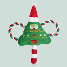 Load image into Gallery viewer, Nocciola Christmas Dog Toy, Durable Christmas Tree Squeaky Toys

