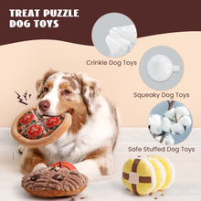 Load image into Gallery viewer, Nocciola 3 Pack Hide and Seek Food Dog Toys
