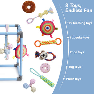 Nocciola Play Gym Enrichment Dog Toy - Size Chart | Nocciola Pet Toys