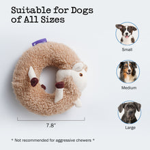 Load image into Gallery viewer, Fuzzwoof Squeaky Plush Alpaca Dog Toy

