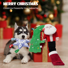 Load image into Gallery viewer, Nocciola 3 Pack Christmas Dog Toys Playful Set
