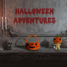 Load image into Gallery viewer, Nocciola 2PCS Halloween Pumpkin Dog Toys
