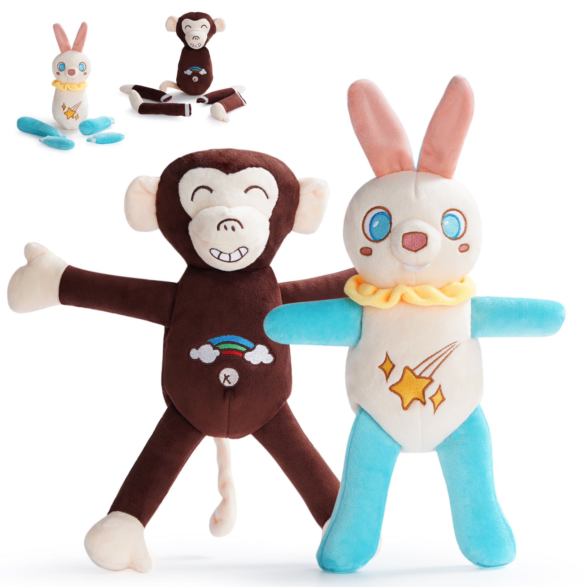 Nocciola Tearable Pull Rip Apart Dog Toys