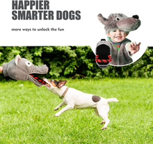 Load image into Gallery viewer, Nocciola Dog Interactive Squeaky Toys Cute Plush Toys for Small Medium &amp; Large Dogs(Walf)
