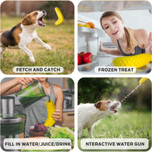 Load image into Gallery viewer, Nocciola Dog Squeaky Chew Toy for Aggressive Chewers,Dog Teether and Water Blaster for Training and Cleaning Teeth

