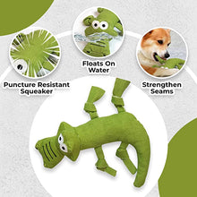 Load image into Gallery viewer, Nocciola Dog Interactive Squeaky Toys Cute Plush Toys Small Medium &amp; Large Dogs(Lion&amp;Crocodile&amp;hippo）
