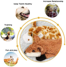Load image into Gallery viewer, Nocciola 5 pcs Crinkle Dog Squeaky Toys | No Stuffing Plush Dog Toy Set for Small to Large Dogs
